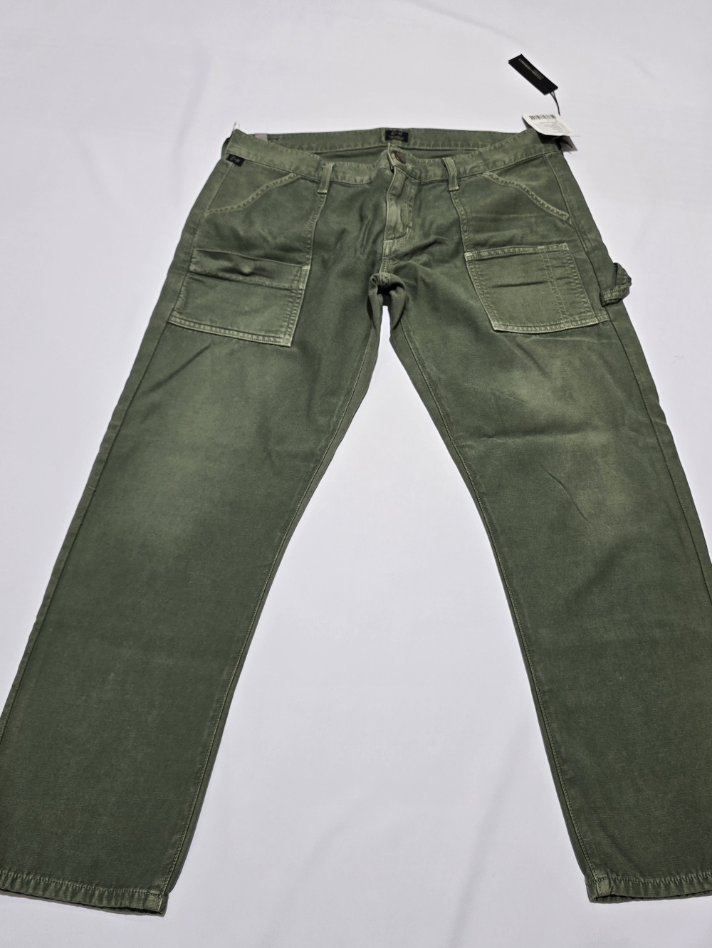 NWT Citizens Of Humanity Olive Green Cargo Work Pants